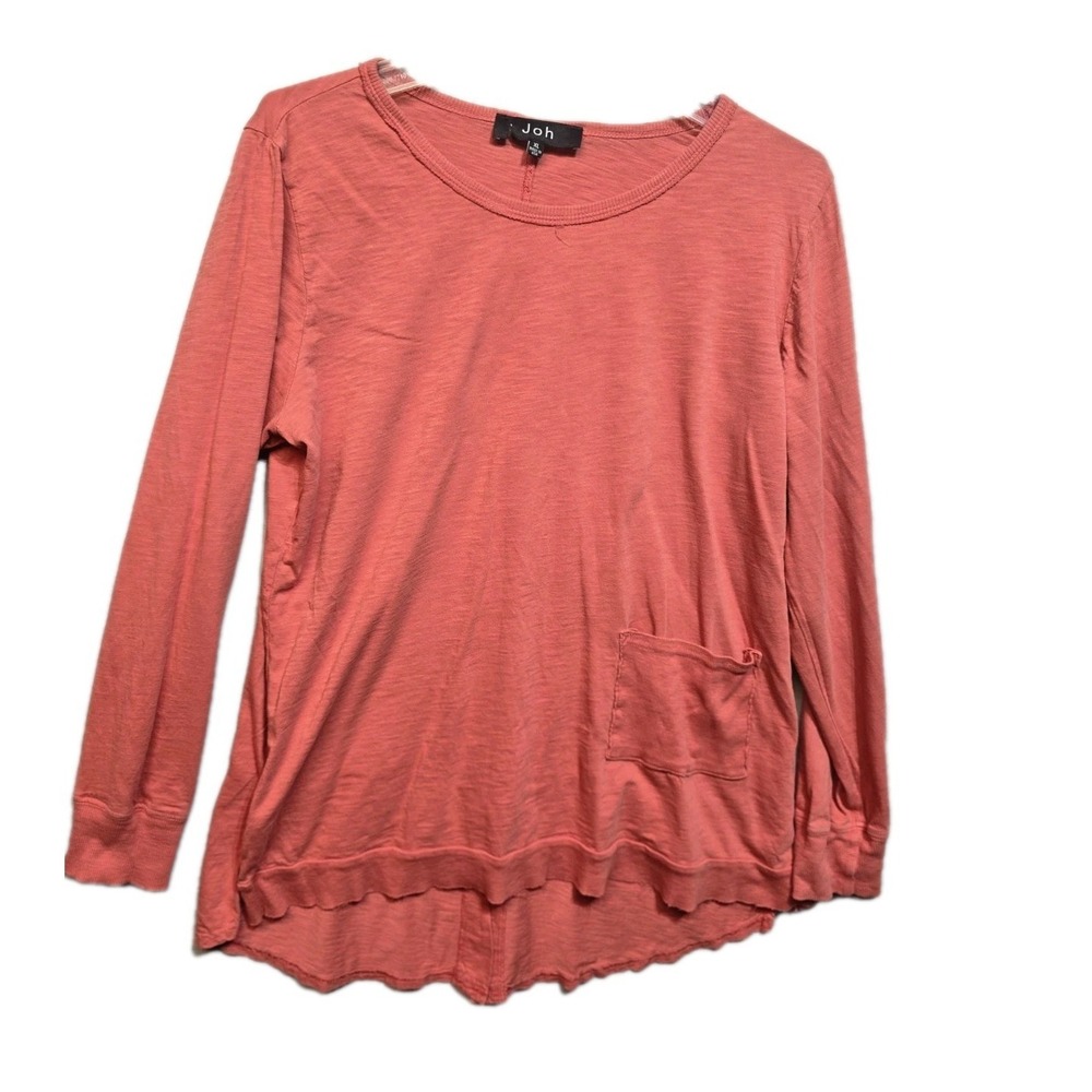 Joh Women's  XL Orange‎ Long Sleeves Shirt Tunic